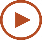 Orange play button for the Messiah Sunday sermon videos