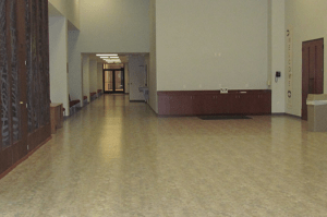 Empty lobby